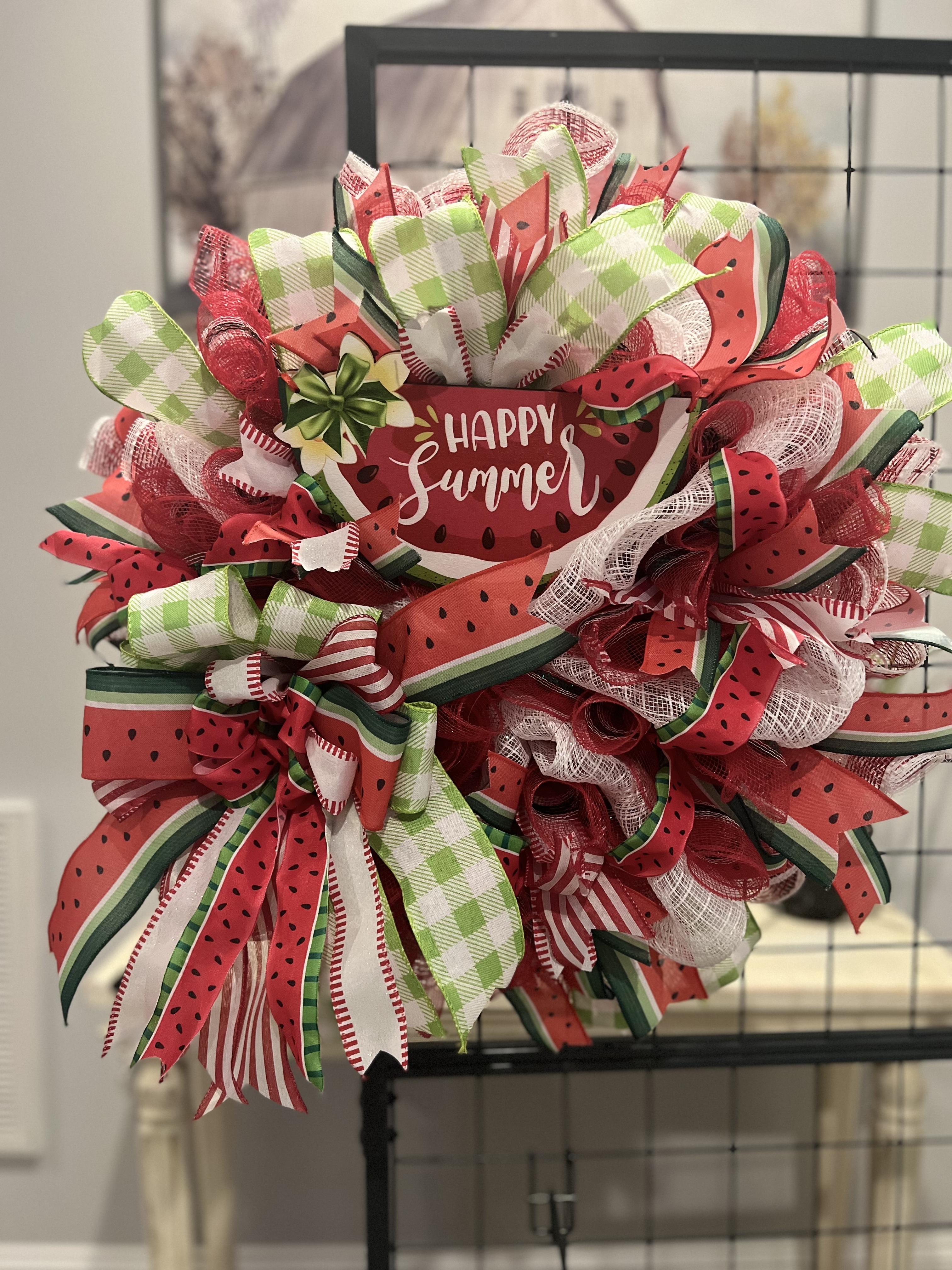Handmade decorative wreath
