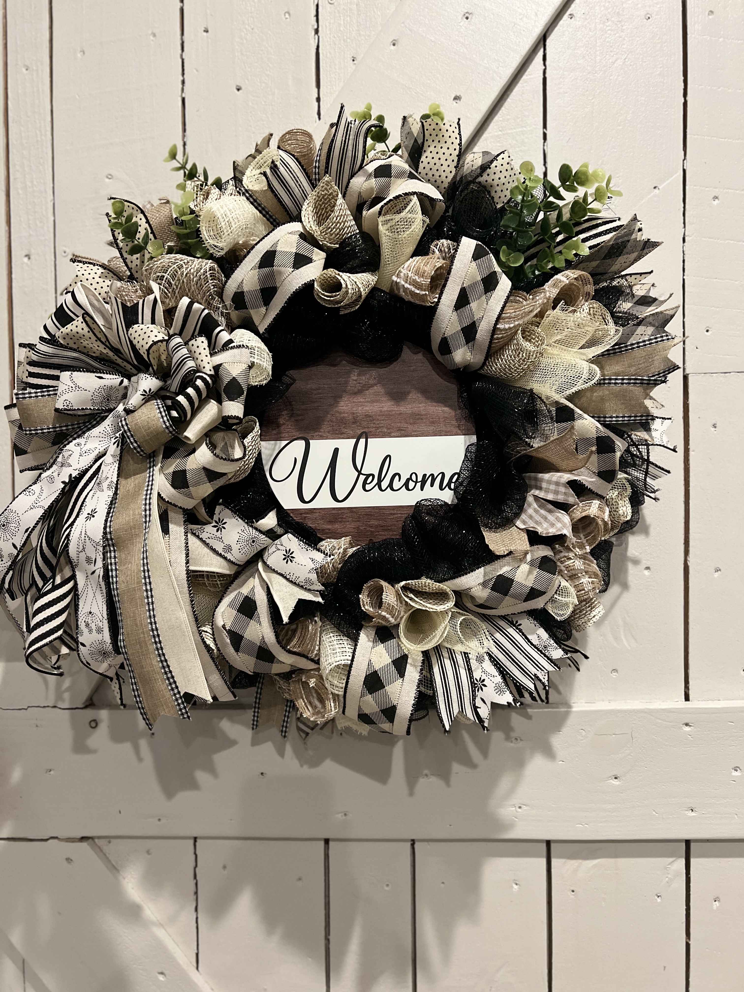 Handmade decorative wreath