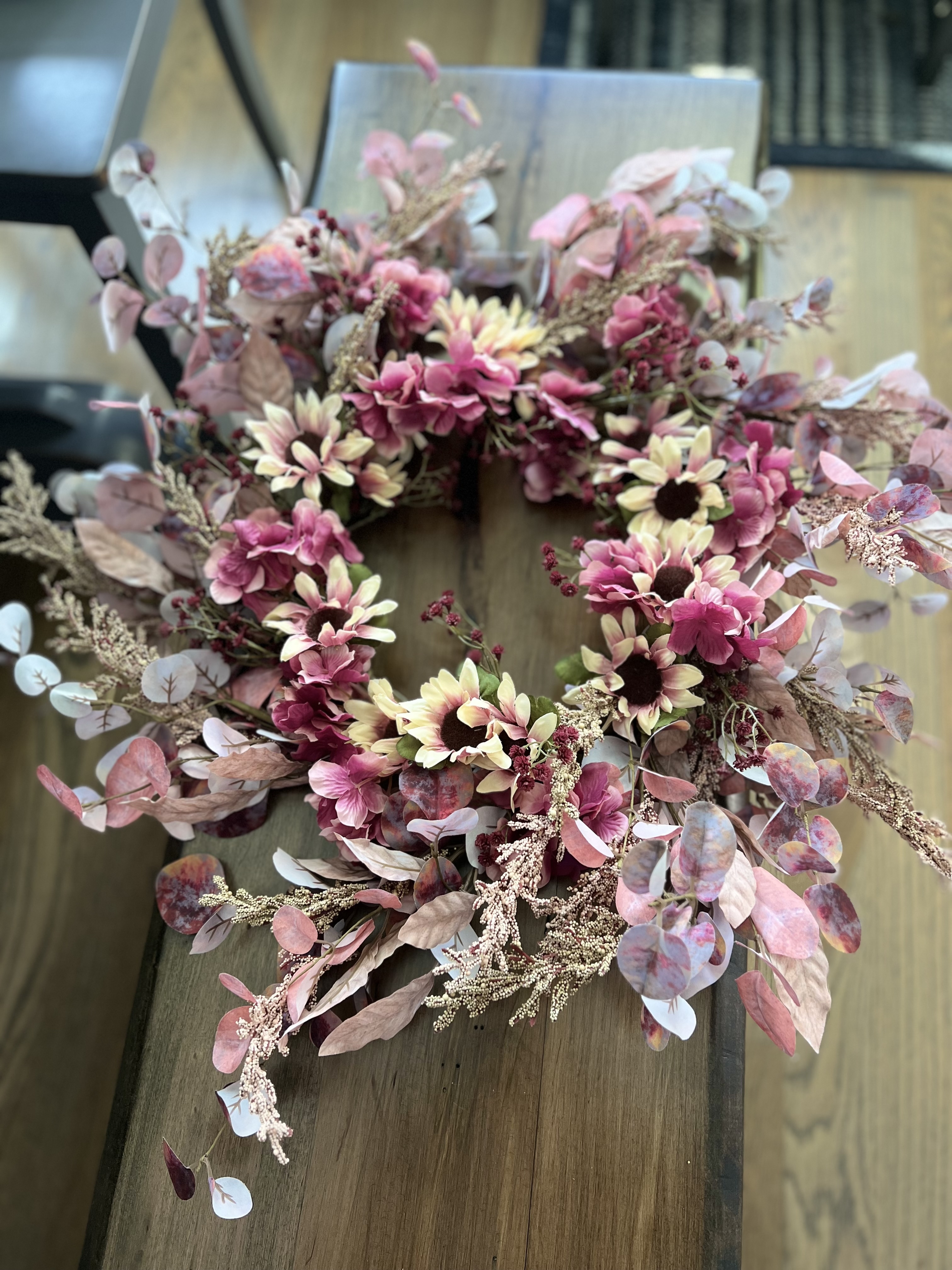 Handmade decorative wreath